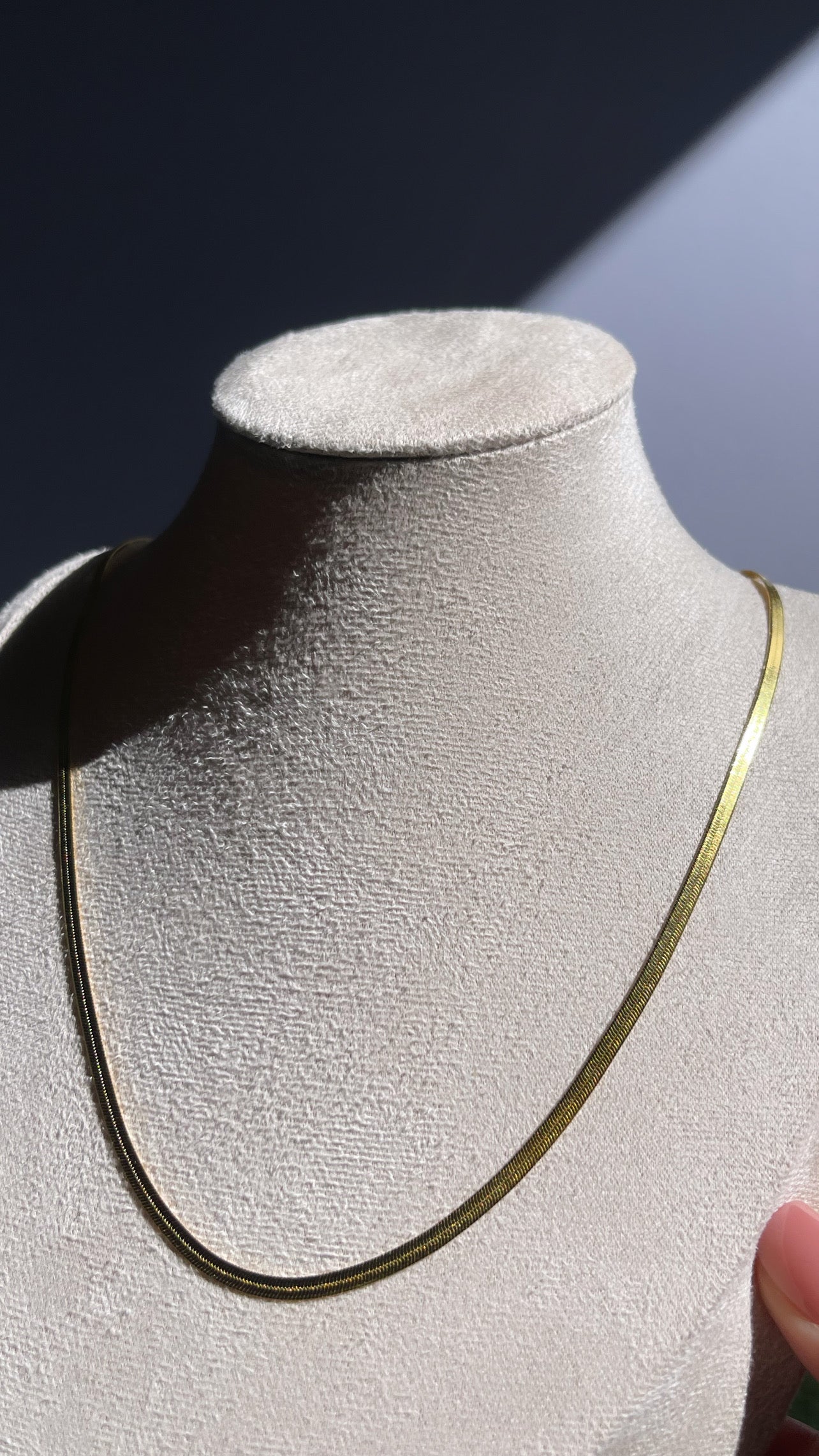 Herringbone Chain Necklace