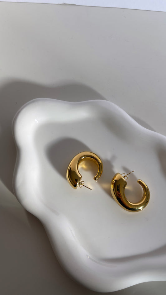 Gold Hoop Earrings