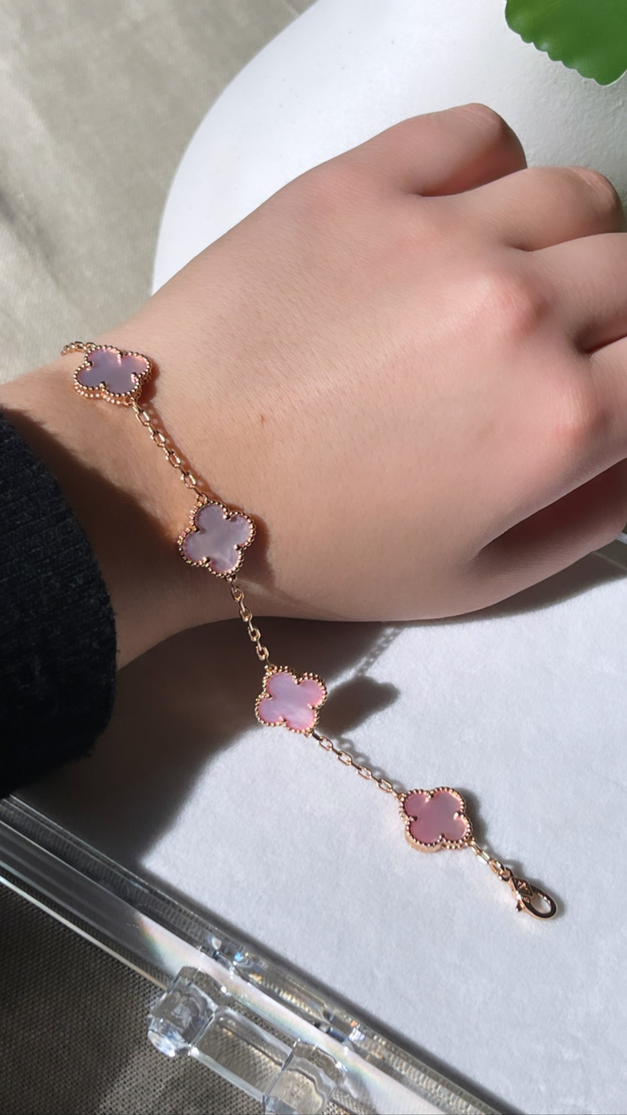 Gold Clover Bracelets