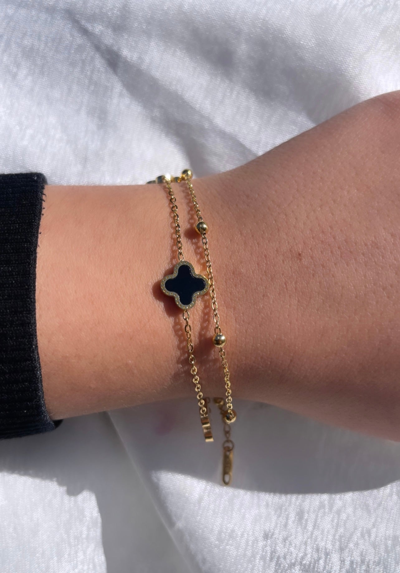 Clover Double Bracelet