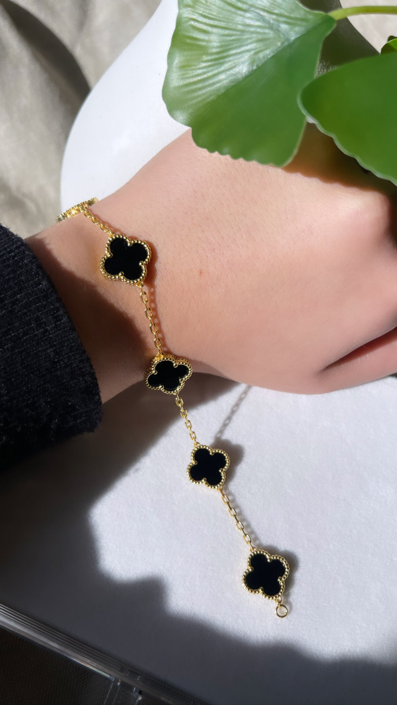 Gold Clover Bracelets