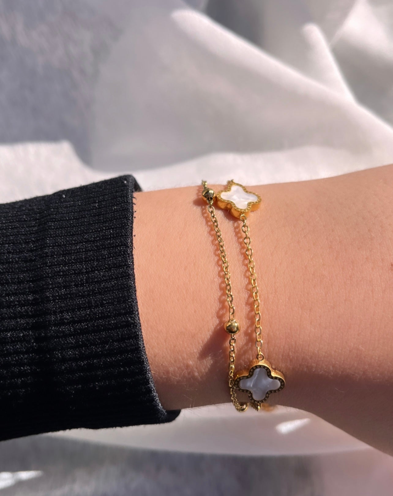 Clover Double Bracelet